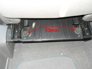 remove front seat cruiser pt seats drawer forum removed