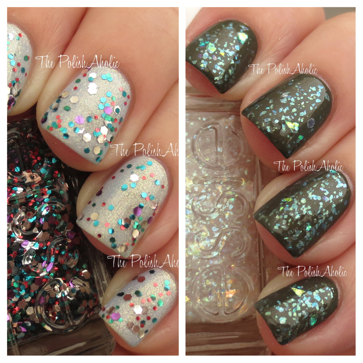 The PolishAholic: Essie Holiday 2013 Luxeffects Collection Swatches