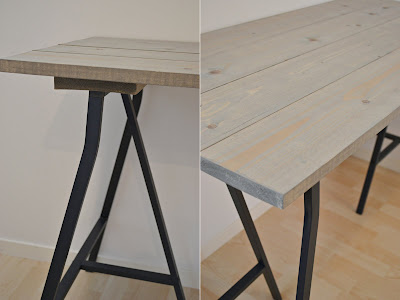 Lidenskapelse: skrivebord Skrivebord planke