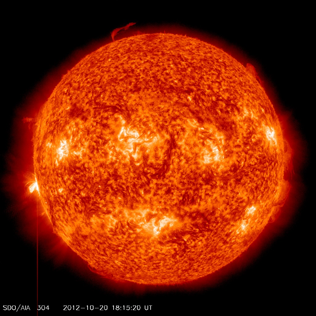 astronomia: El Sol hoy (20-10-2012)