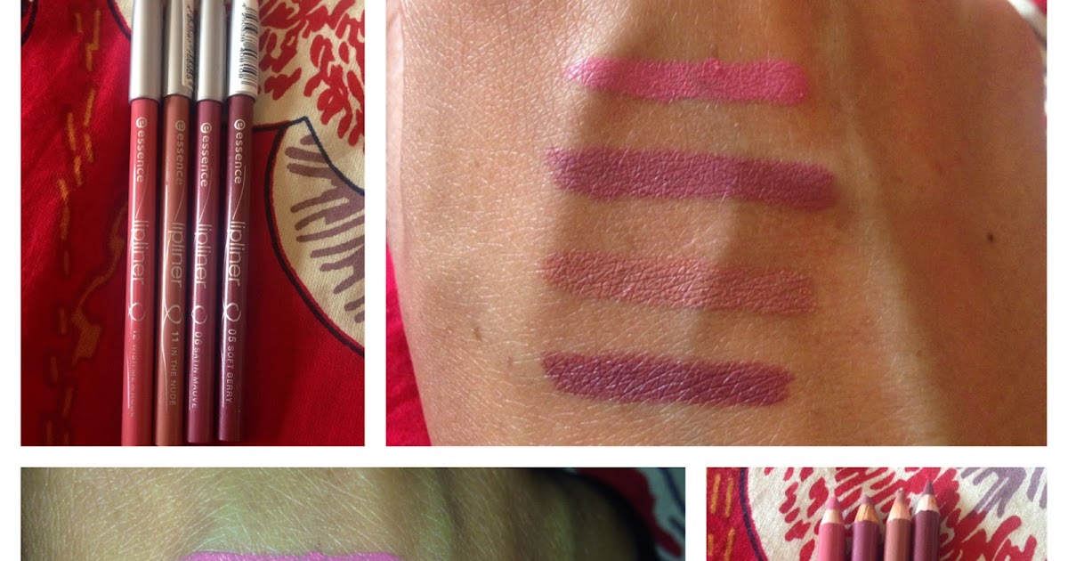 Essence Lip Liners First Impressions + Swatches Jasmine Talks Beauty