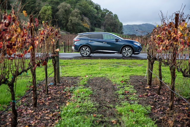 2015 Nissan Murano side view Side view of 2015 Nissan Murano
