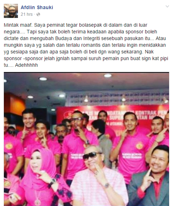 BIKIN PANAS! Afdlin Shauki Persoal Trend Penajaan Dato Seri Vida Terhadap TRW BIKIN PANAS! Afdlin Shauki Persoal Trend Penajaan Dato Seri Vida Terhadap TRW