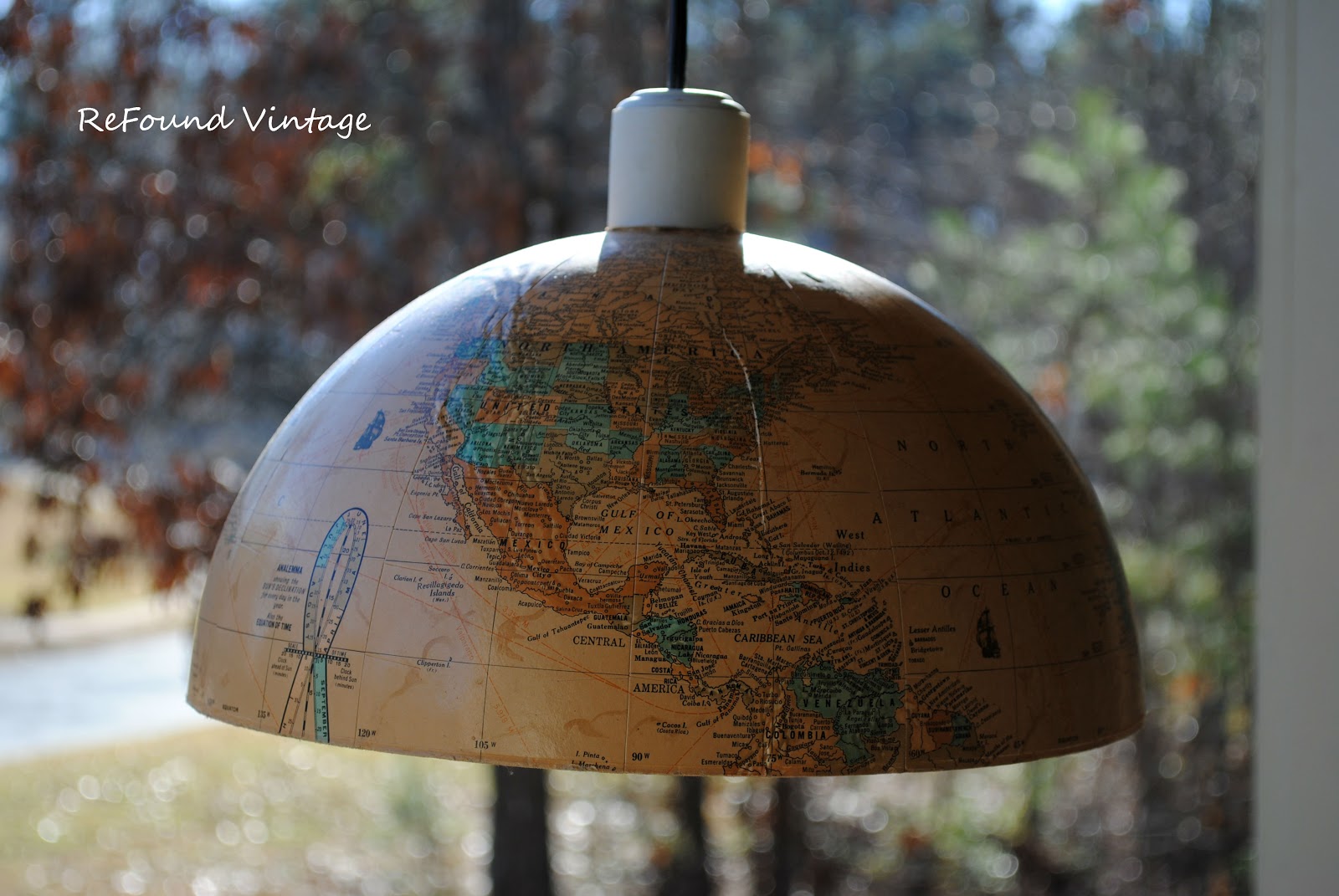 ReFound Vintage RePurposed Globe
