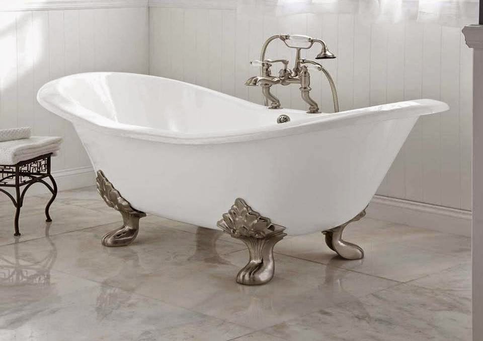Modern standing bathtub
