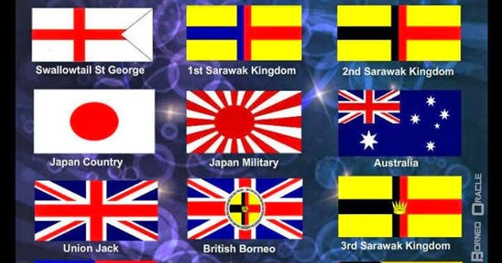 Gbs Sejarah Bendera Yang Pernah Dan Masih Berkibar Di Bumi Sarawak