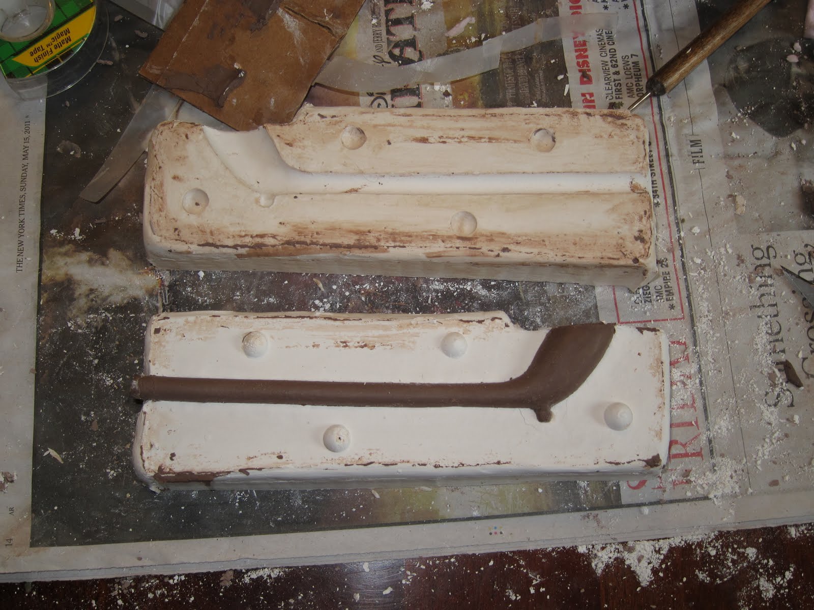 Tobacco Pipe Stuff Operation Clay Pipe