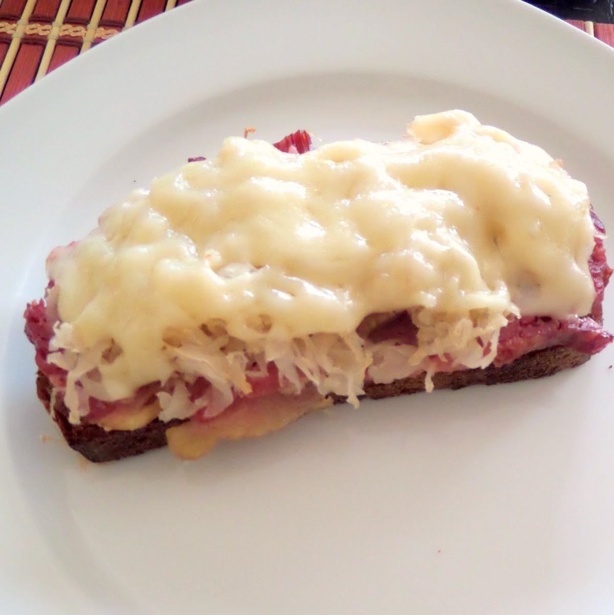 Open Faced Reuben Melts Joybee, What's for Dinner?