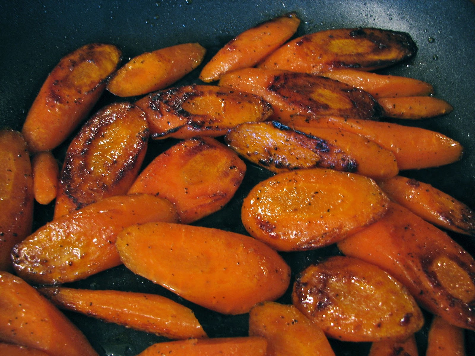 Delectably Mine PanRoasted Carrots