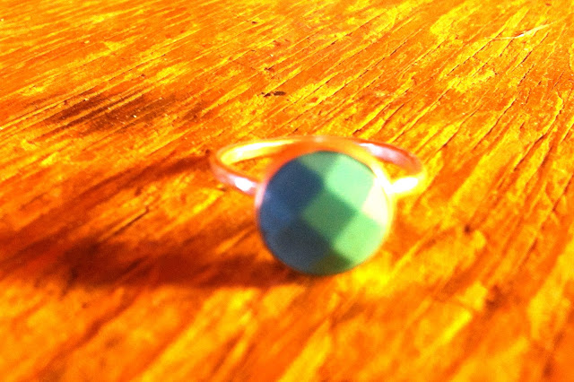 Turquoise Ring Jewelry made at Harold Studio