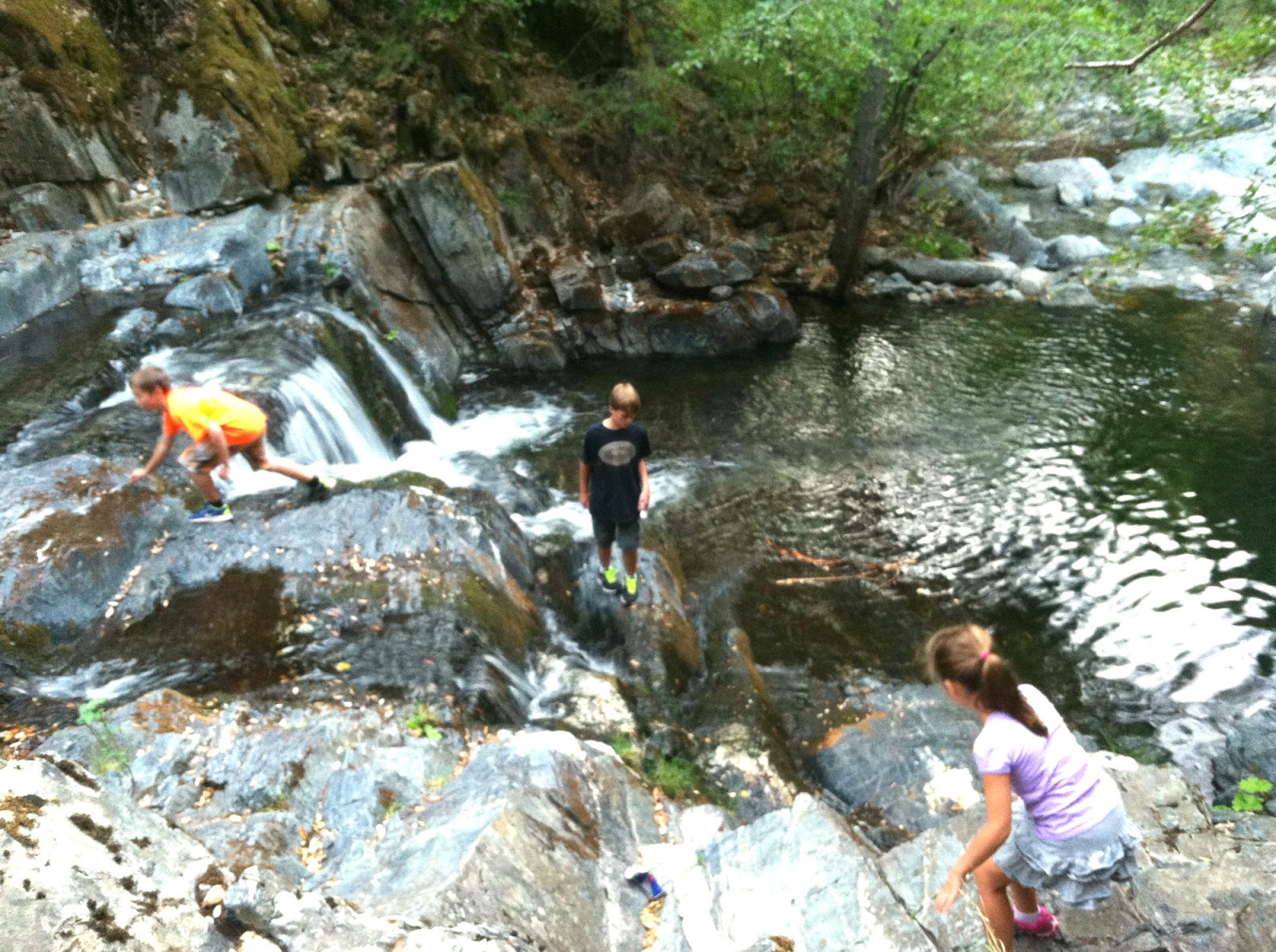 Way Up North In Cali Crystal Creek Falls