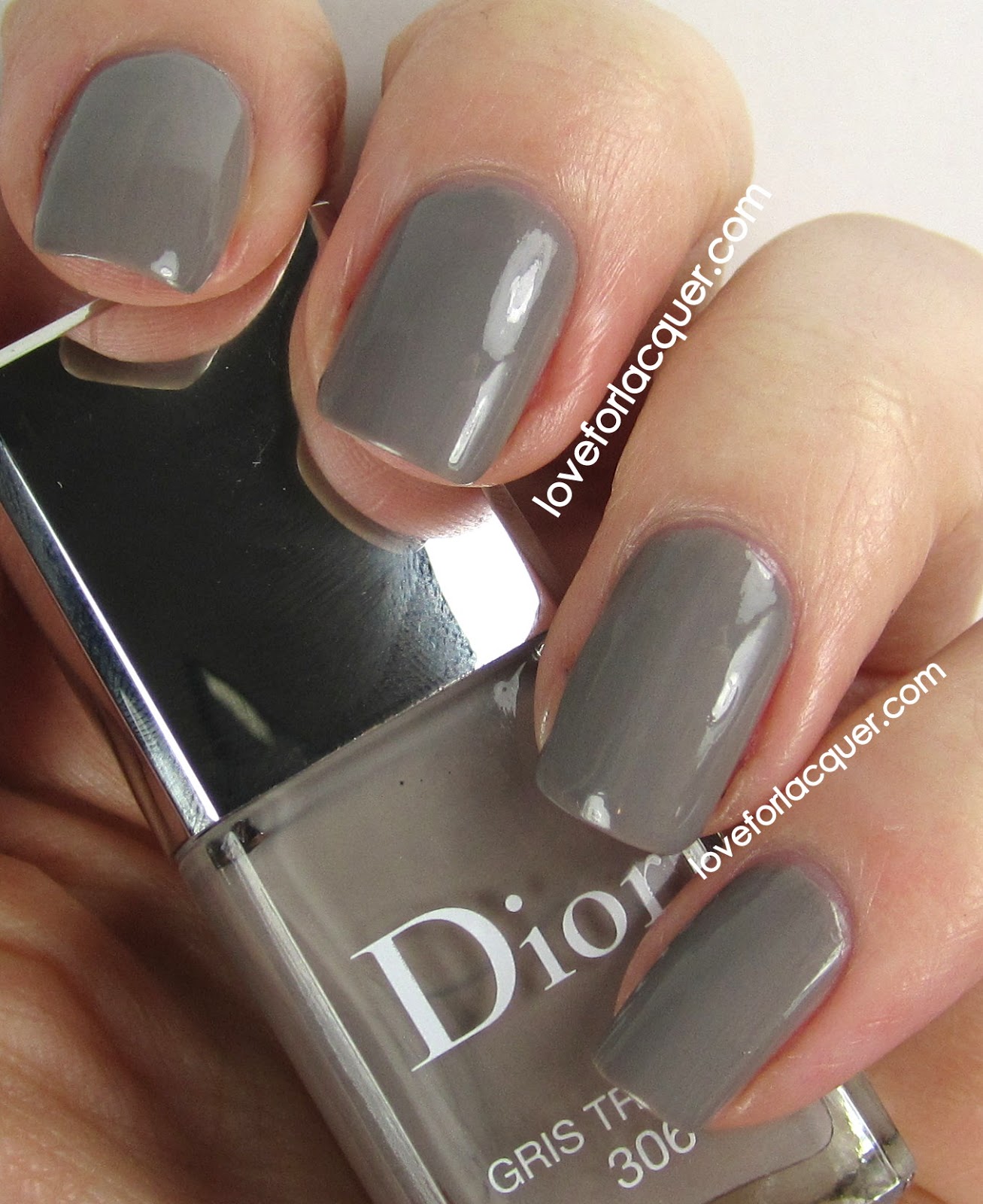 Dior Vernis In 306 Gris Trianon & 355 Rosy Bow