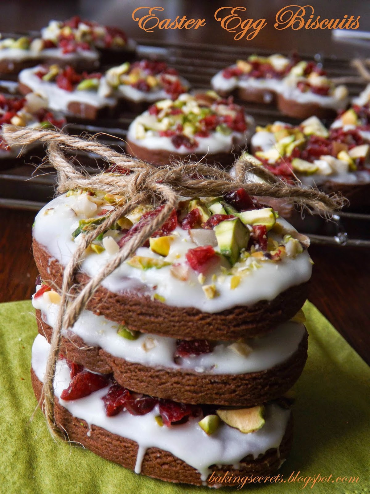 Baking Secrets Velykiniai sausainiai Easter Egg Biscuits