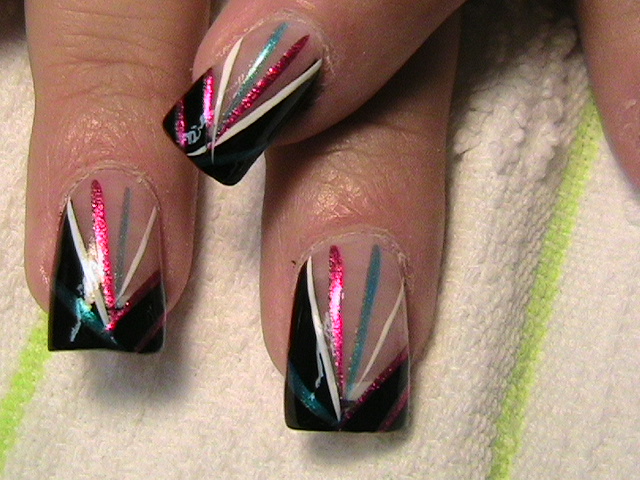 Glitter nail designs Glitter nail designs