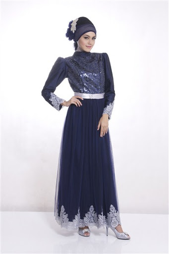 Baju muslim brokat model gaun pesta terbaru 2017 dan 2018 Baju muslim brokat model gaun pesta terbaru 2017 dan 2018