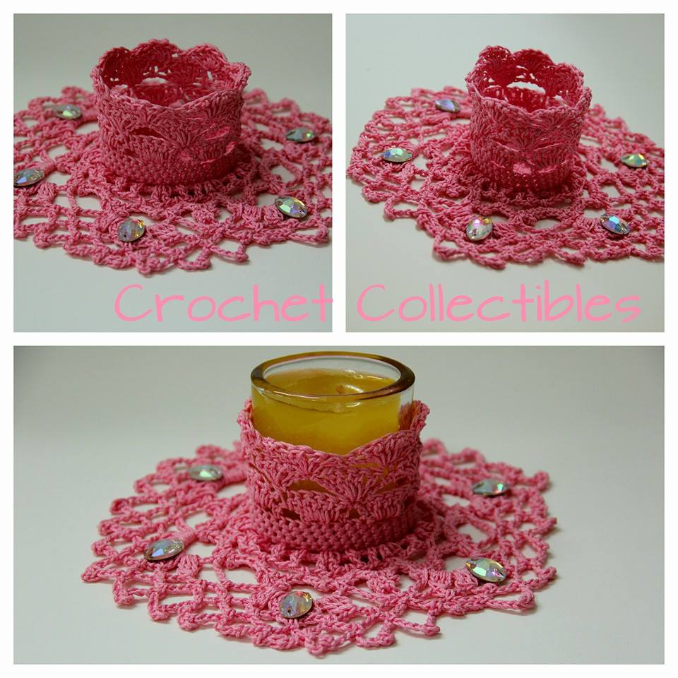 Crochet Collectables Candle Holders