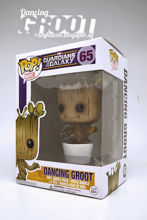Funko POP! Vinyl Bobble Head Marvel: Guardians of the Galaxy Dancing Groot  Vinyl Collector Figure 65