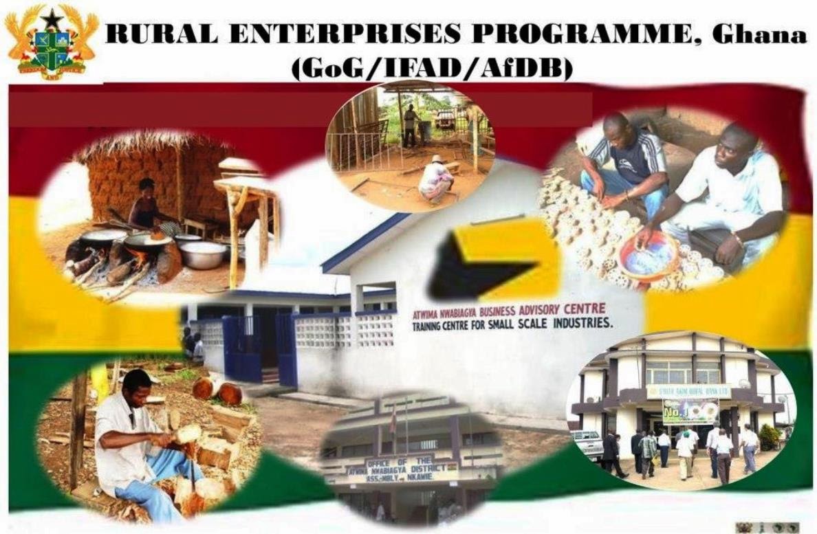 RURAL ENTERPRISES PROGRAMME(GoG/ IFAD/ AfDB), Ghana Implementation of