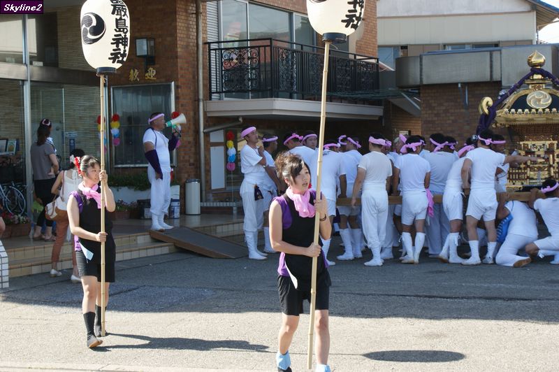 Skylineで駆ける 12 07 16 海の日 南房総白浜海女まつり