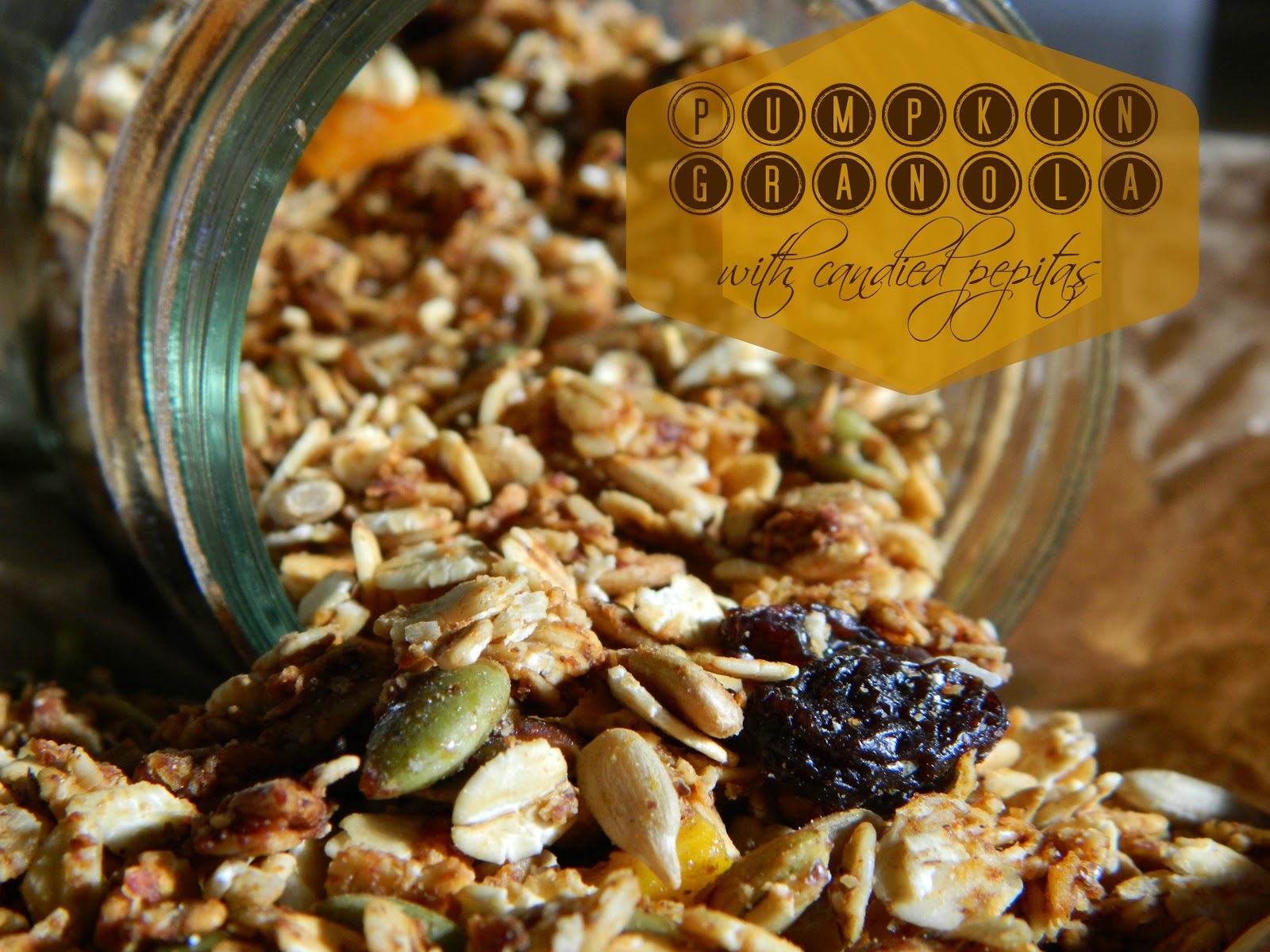 The Cyclist's Wife Pumpkin Granola with Candied Pepitas