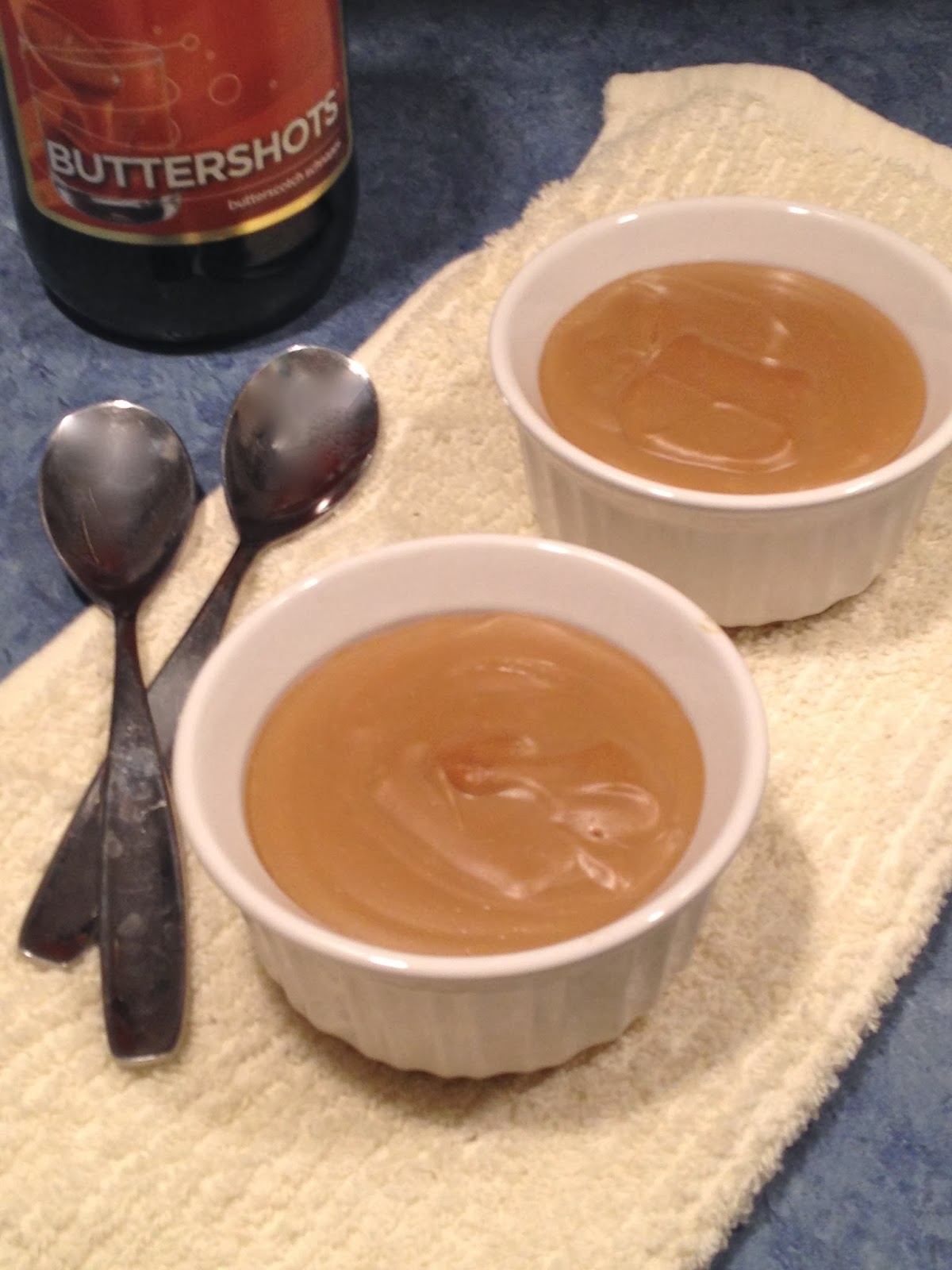 Butterscotch Pudding (Made with Schnapps!)