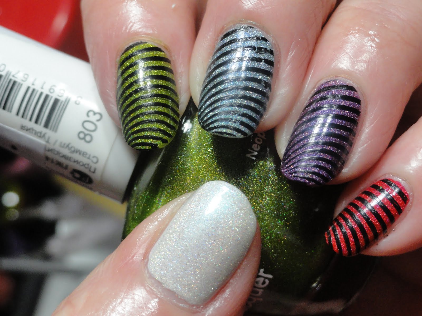 Canadian Nail Fanatic Pot of Gold At the end of the Rainbow