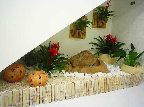 mini jardim de inverno:Meu Palácio de 64m²: Jardim de Inverno mini jardim de inverno:Meu Palácio de 64m²: Jardim de Inverno