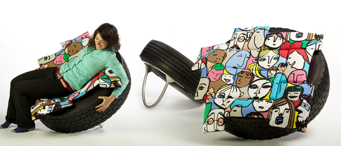 Ki Europe News Rene Olivier S Tyre Furniture Collection At Design