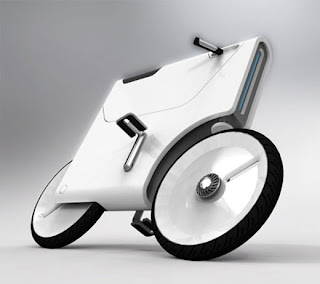 Bicicleta com design futurista - 8