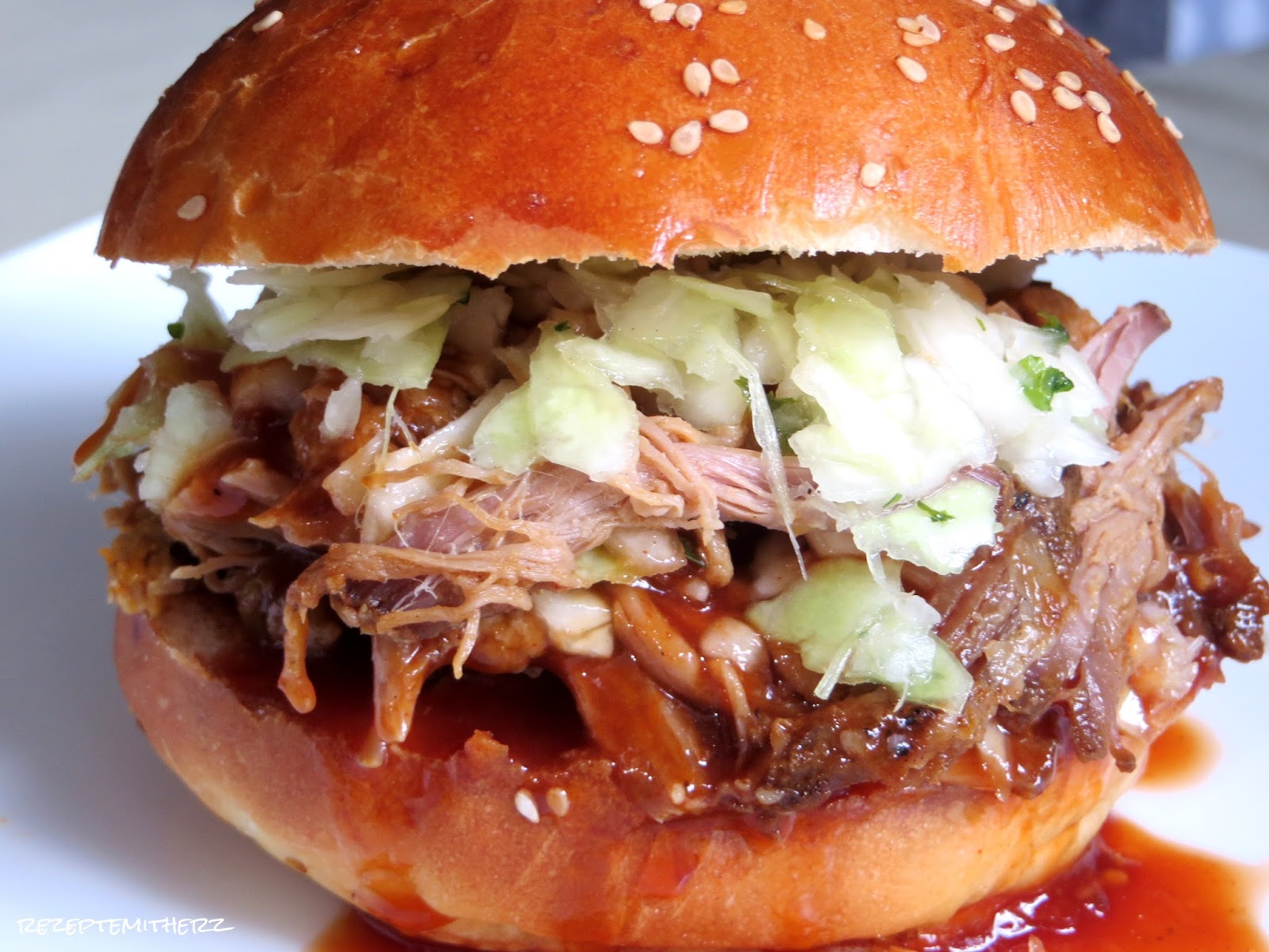 Rezepte mit Herz Pulled Pork aus dem Backofen