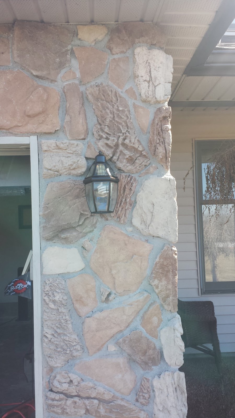 Mrs. Do It Herself How To Spray Paint Outdoor Lights