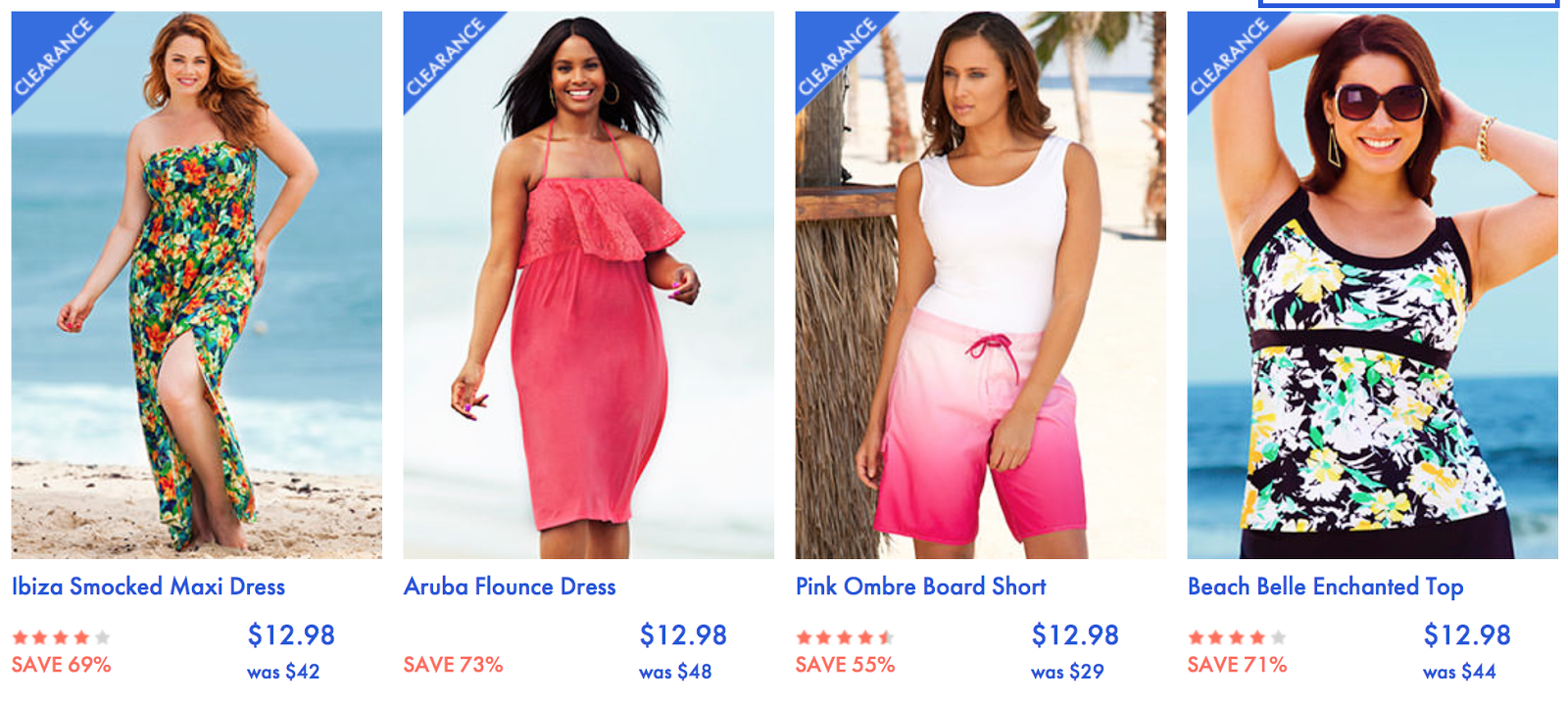 *HOT!* SwimSuitsForAll up to 87 Plus Size Swimsuits + FREE Shipping