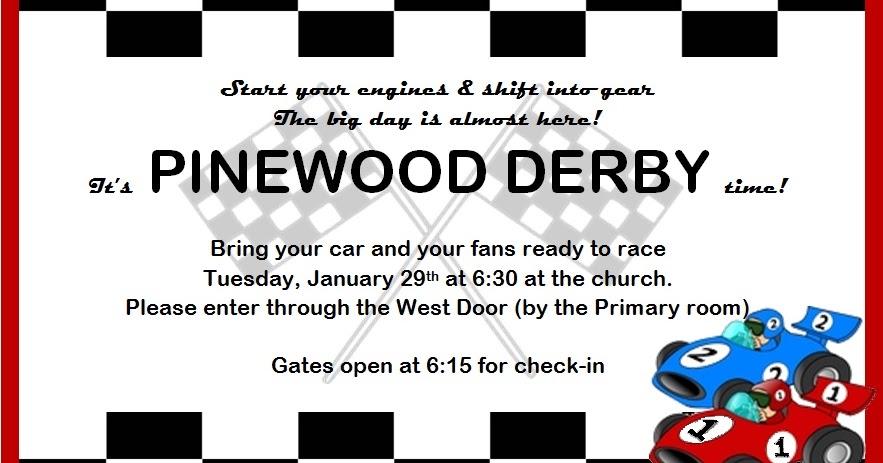 Crafting Weasels Pinewood Derby Pictures