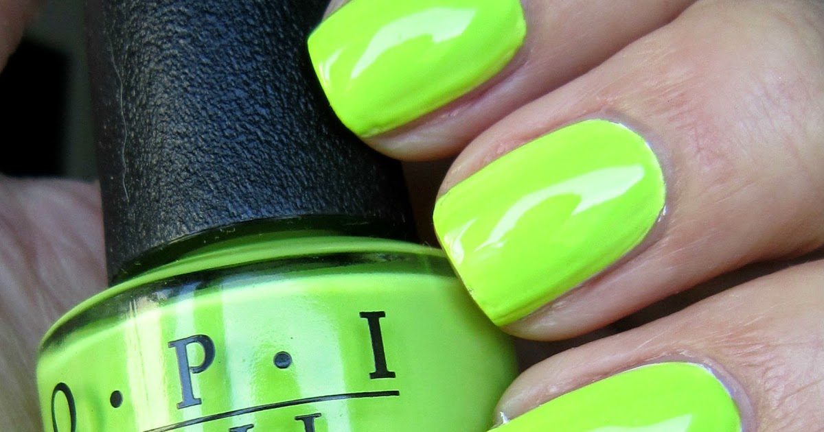 NAILTASTIC OPI Life Gave Me Lemons