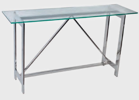 Consola entrada, mueble recibidor acero Consola entrada, mueble recibidor acero