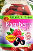 raspberry vital málna alapú fogyasztó kapszula dobozza