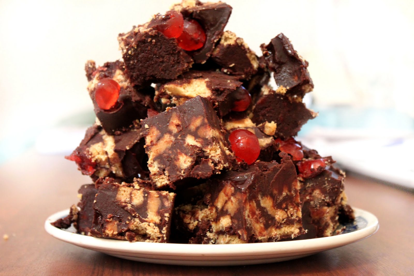 Pudding Pie Lane Birthday card recipe no.7 Chocolate Digestive