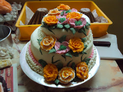 Steam Buttercream Wedding Cake