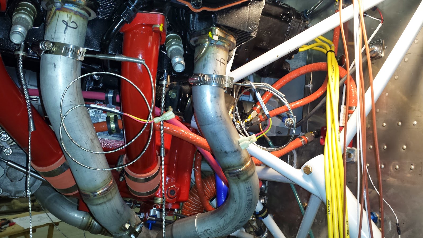 Mike's RV7: Engine, Prop, and cowl work