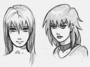 Como Desenhar Rostos Femininos De Anime e Mangá Passo a Passo 
