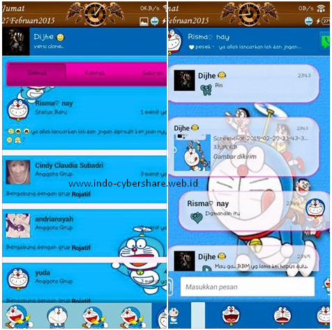 BBM+ mod Doraemon BBM+ mod Doraemon