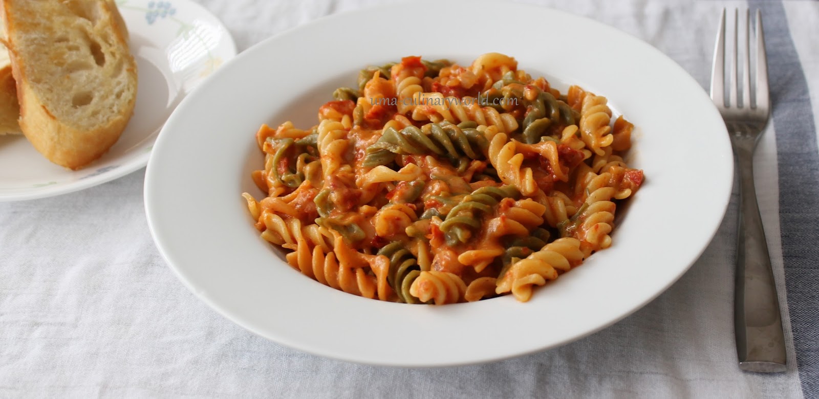 Creamy SunDried Tomato Pasta