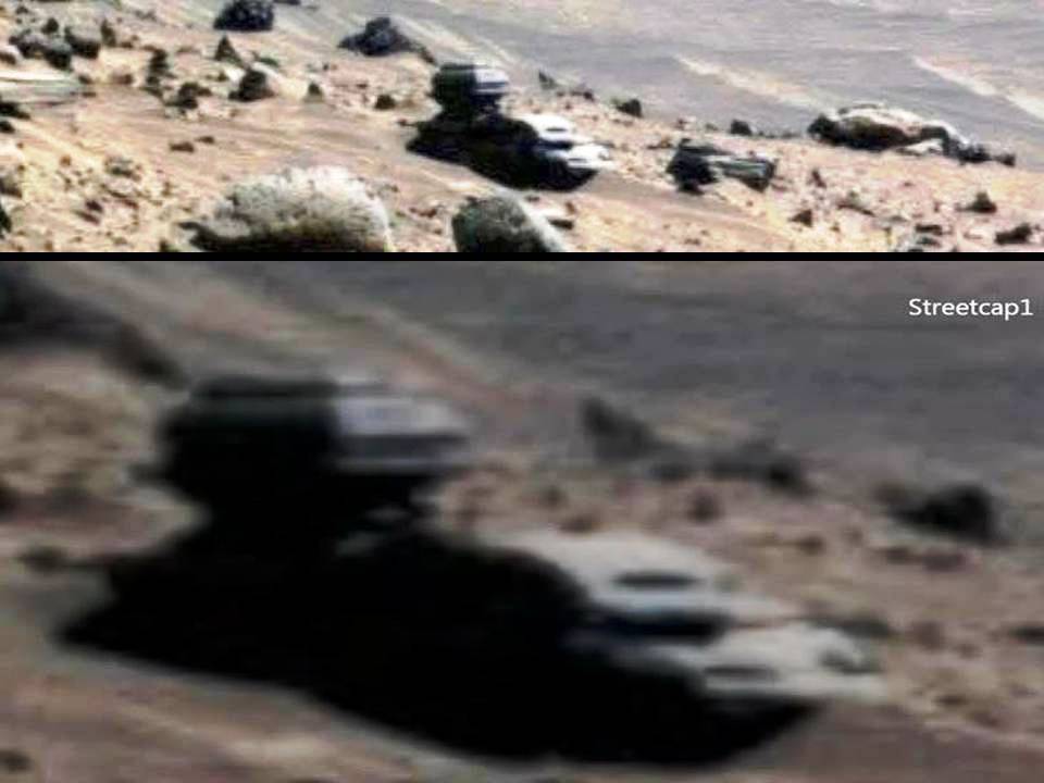 Unusual Object 'Alien Vehicle' on Mars caught by Spirit Rover? 2013