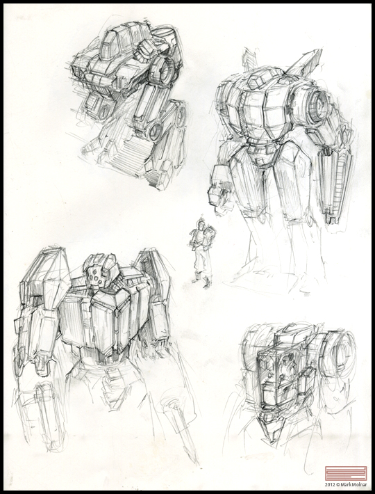 Mecha Sketches