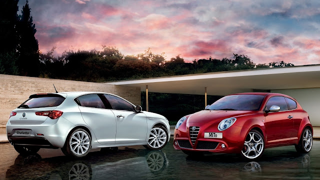 Imagenes Alfa Romeo Giulietta y MiTo