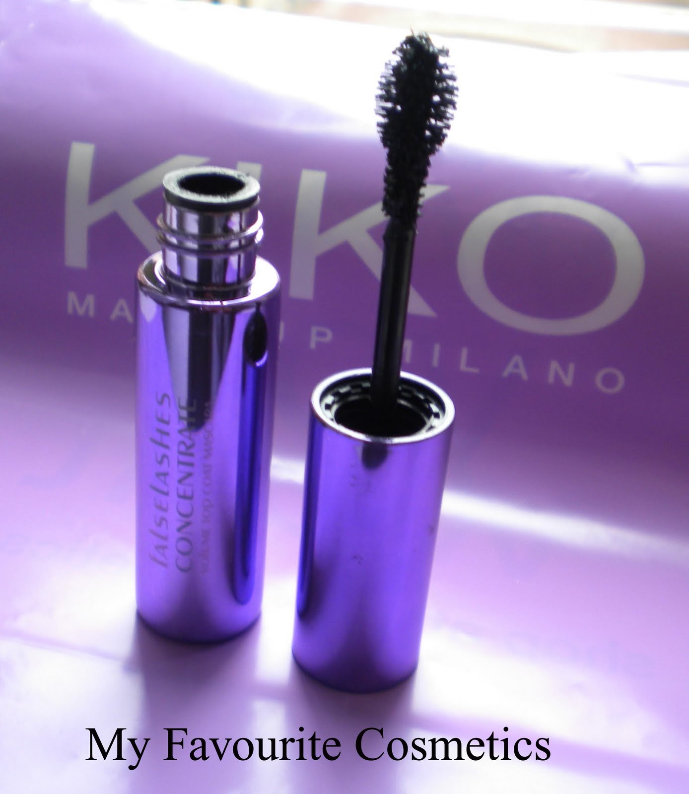 My Favourite Cosmetics KIKO... False Concentrate Building Base Mascara, Luxurious Lashes