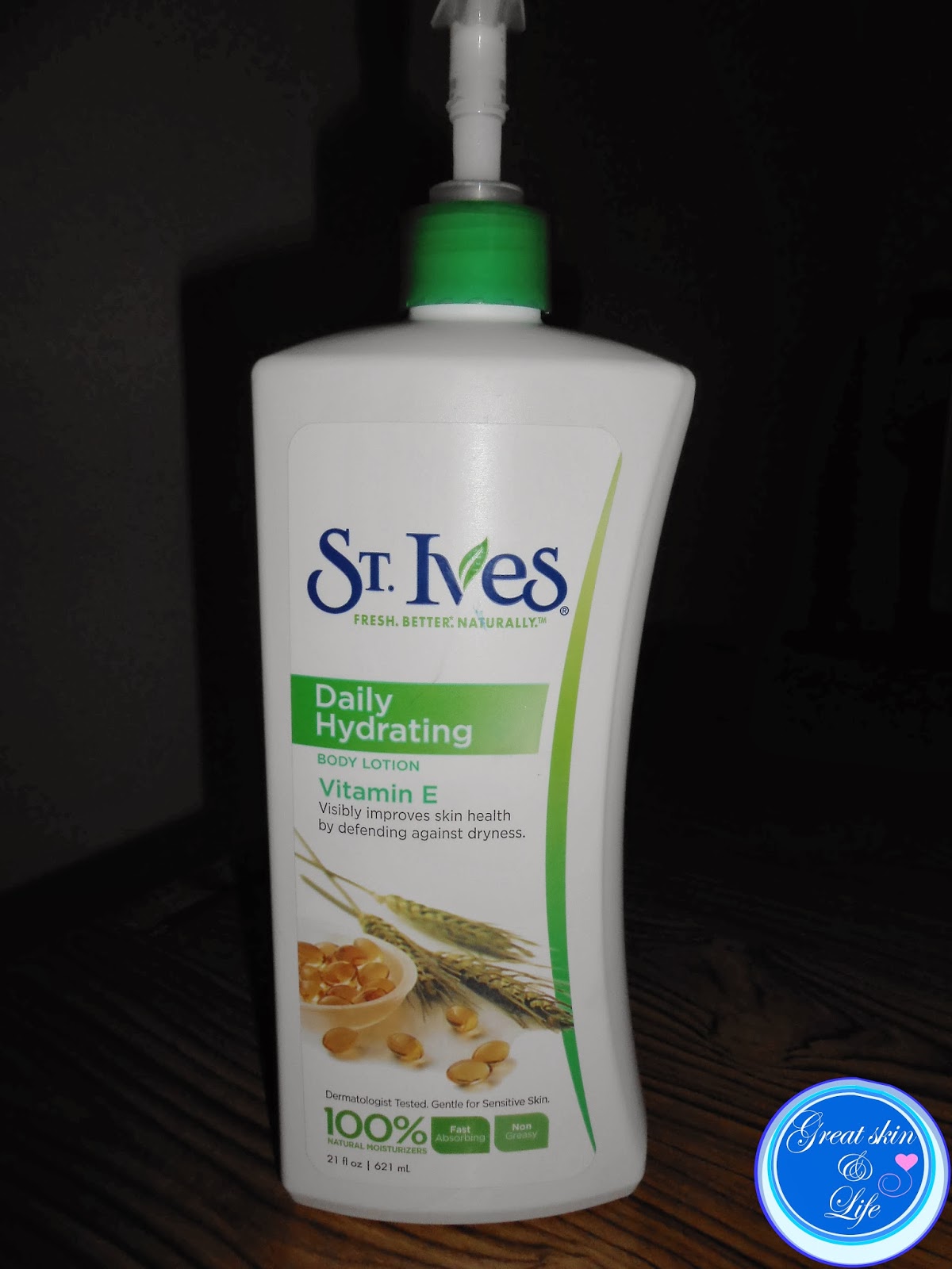 GREAT SKIN&LIFE REVIEW ON ST.IVES DAILY HYDRATING VITAMIN E