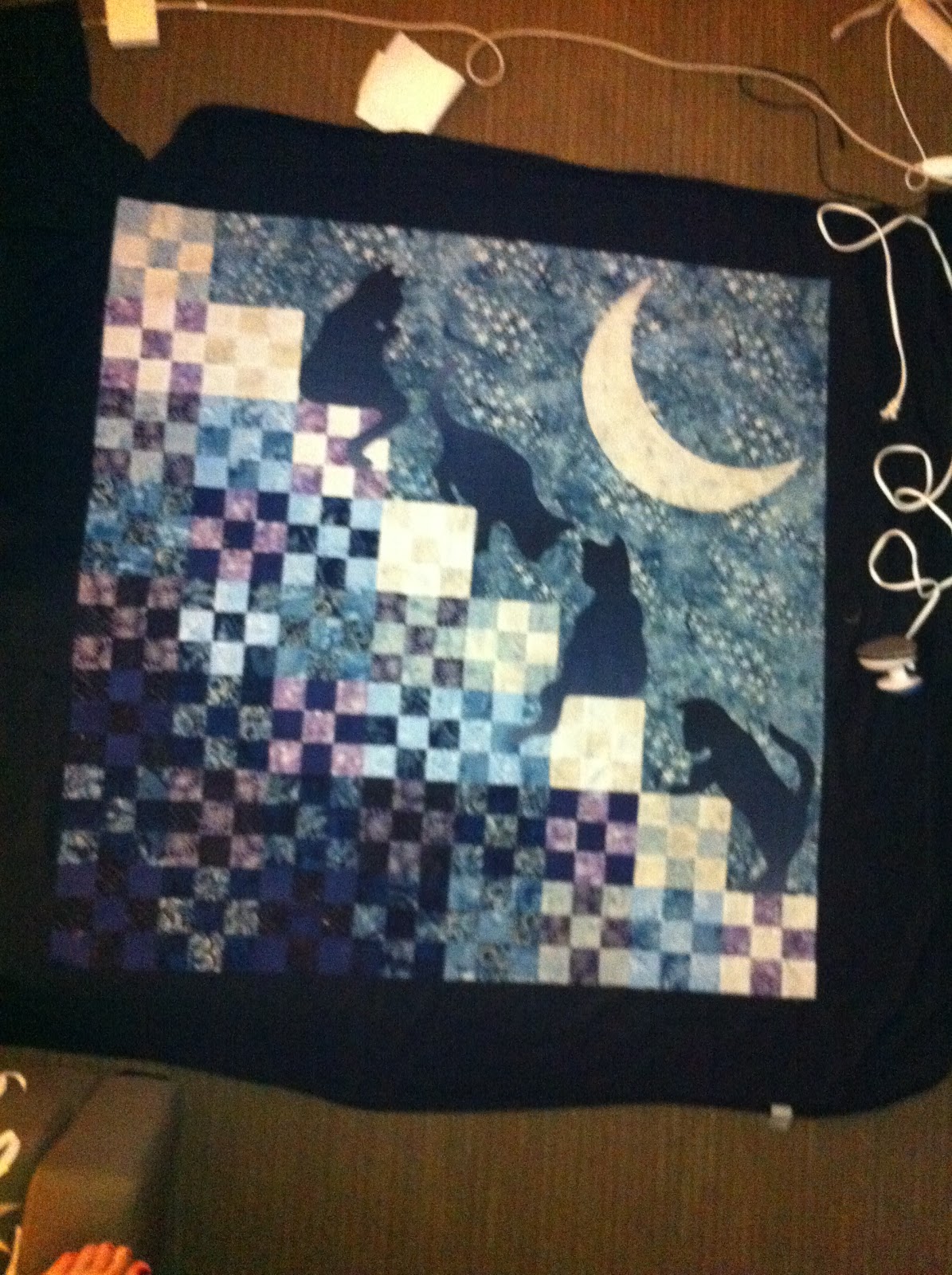 A Quilt of Heather Stairway to Cat Heaven