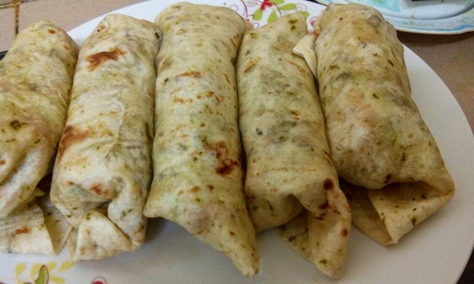 Resepi Chicken Wraps