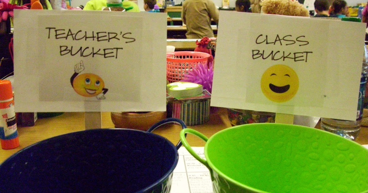 Ms. Santellano's AllStars Bucket Fillers and Bucket Dippers